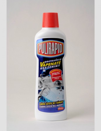 009 PULIRAPID - 500 ml = 52 ,- Kč / 011 -  750 ml = 69 ,- Kč / 012 -  5 l = 255 ,- Kč